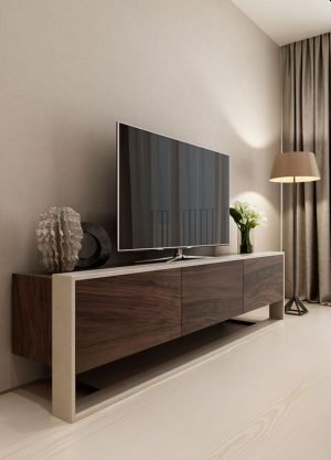 Wooden LCD unit cabinet